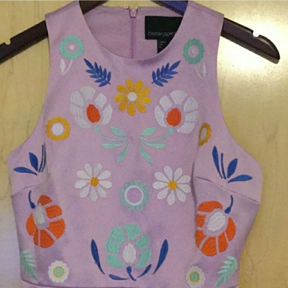 Ventila Rowley Sleeveless Embroidered Mini… - Picture 2 of 10